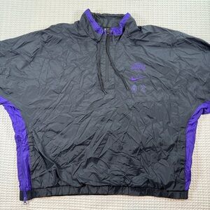 Nike Los Angeles Lakers Windbreaker Jacket Black & Purple Men’s 3XL